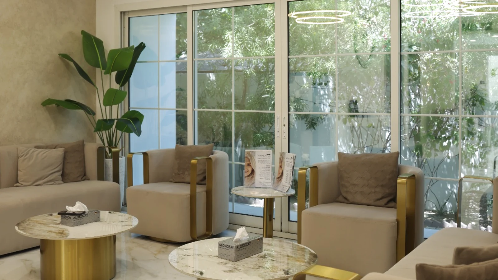 Harmony Healing Center waiting lounge